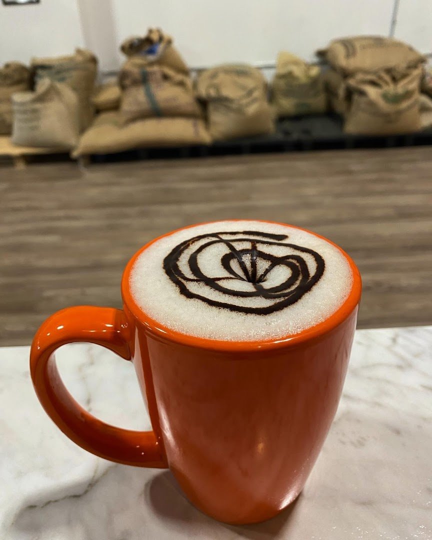 Coffee at Union Place Coffee Roasters, specialty coffee shop in Rochester