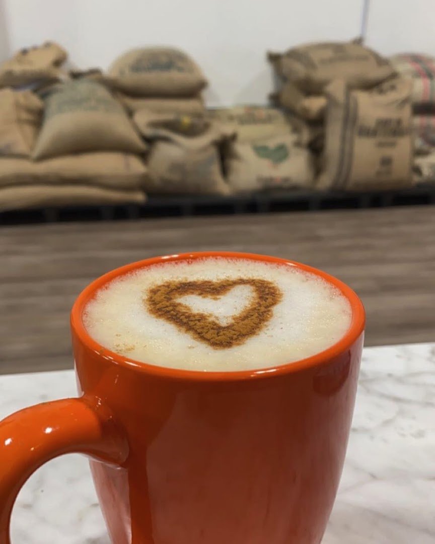Coffee at Union Place Coffee Roasters, specialty coffee shop in Rochester