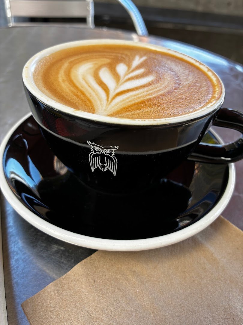 Coffee at James Coffee Co., specialty coffee shop in San Diego