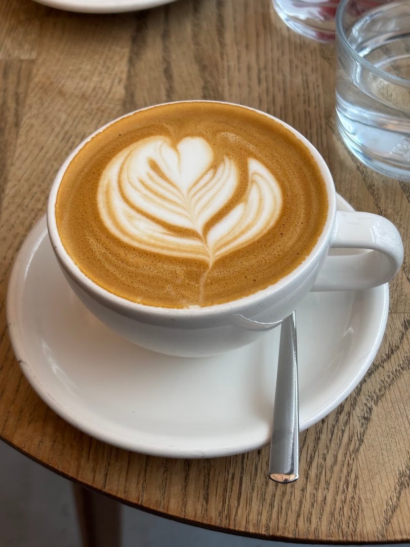 Coffee at kaffemik, specialty coffee shop in Vienna