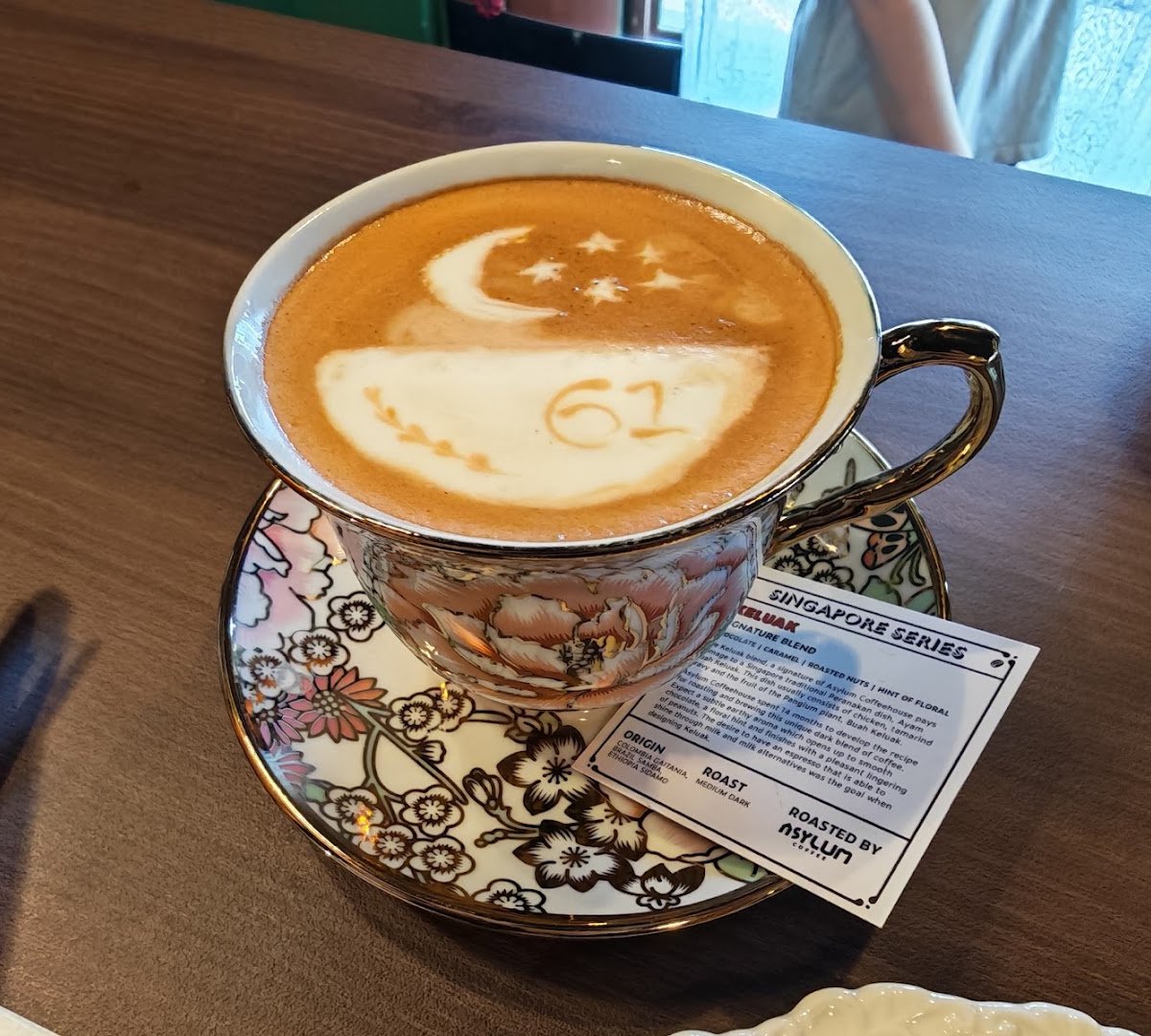 Coffee at Asylum Coffeehouse, specialty coffee shop in Singapore
