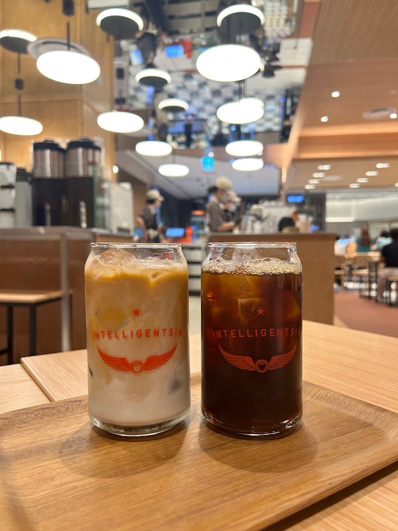 Coffee at Intelligentsia Coffee Myeongdong Coffebar, specialty coffee shop in Seoul