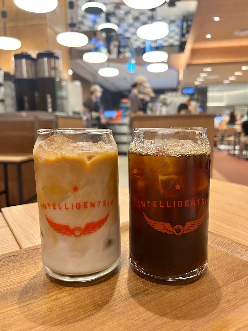 Coffee at Intelligentsia Coffee Myeongdong Coffebar, specialty coffee shop in Seoul