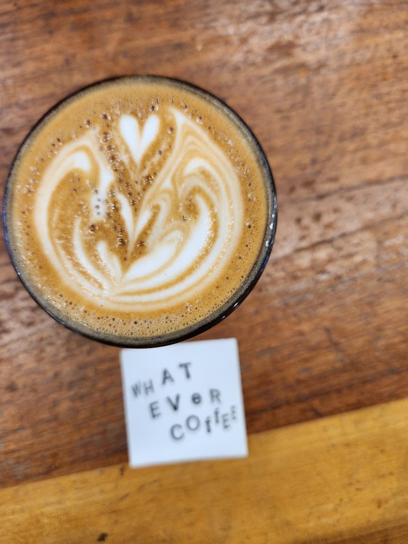 Coffee at Whatever Coffee, specialty coffee shop in New Orleans