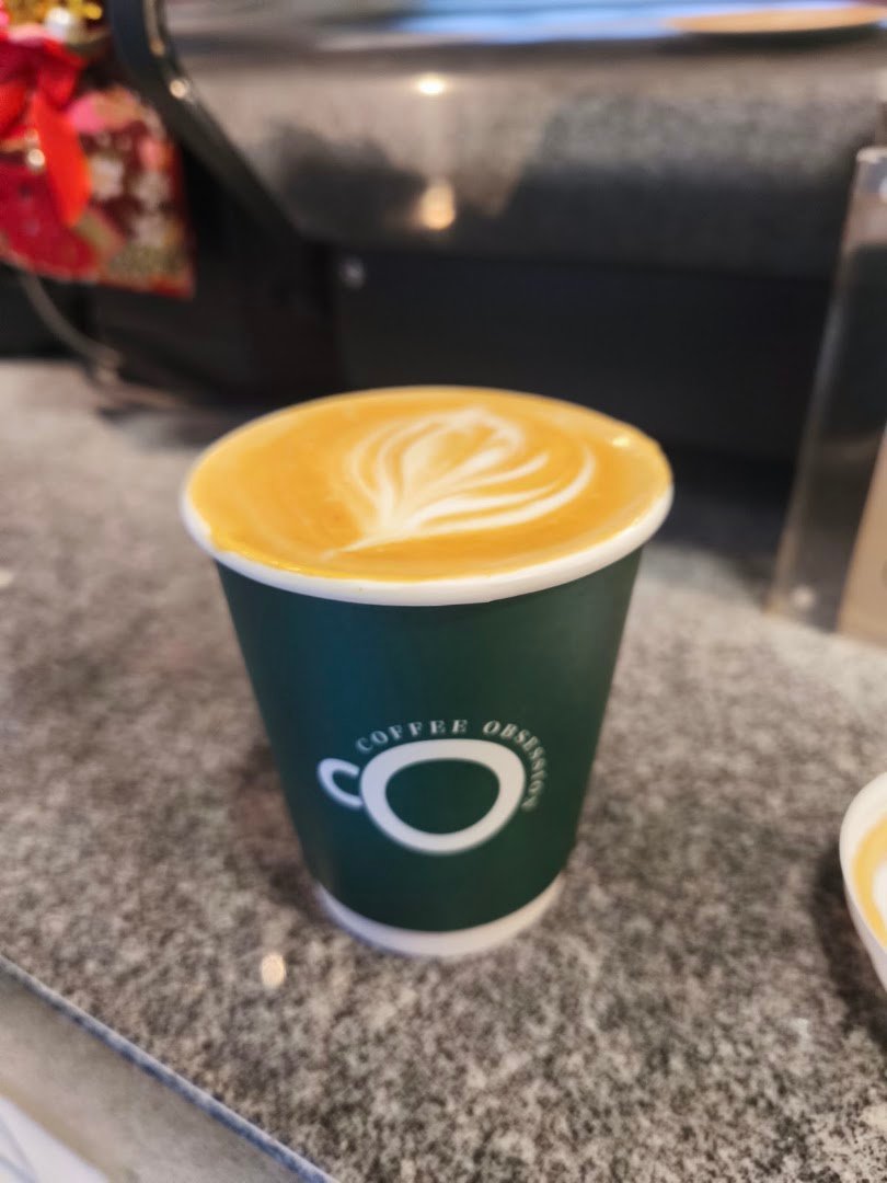 Coffee at Coffee Obsession, specialty coffee shop in Hong Kong