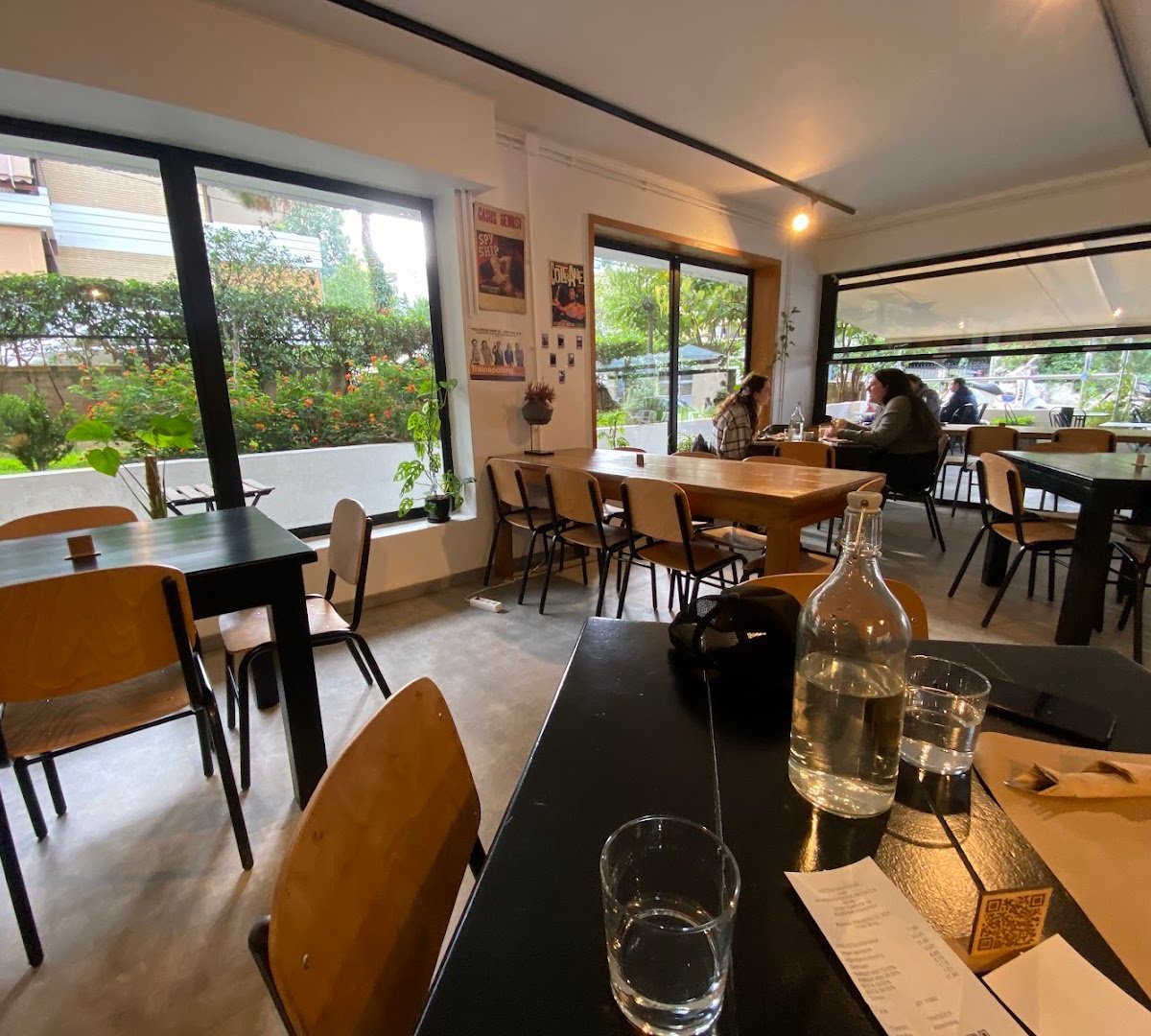 Interior of Jump!, specialty coffee shop in Athens