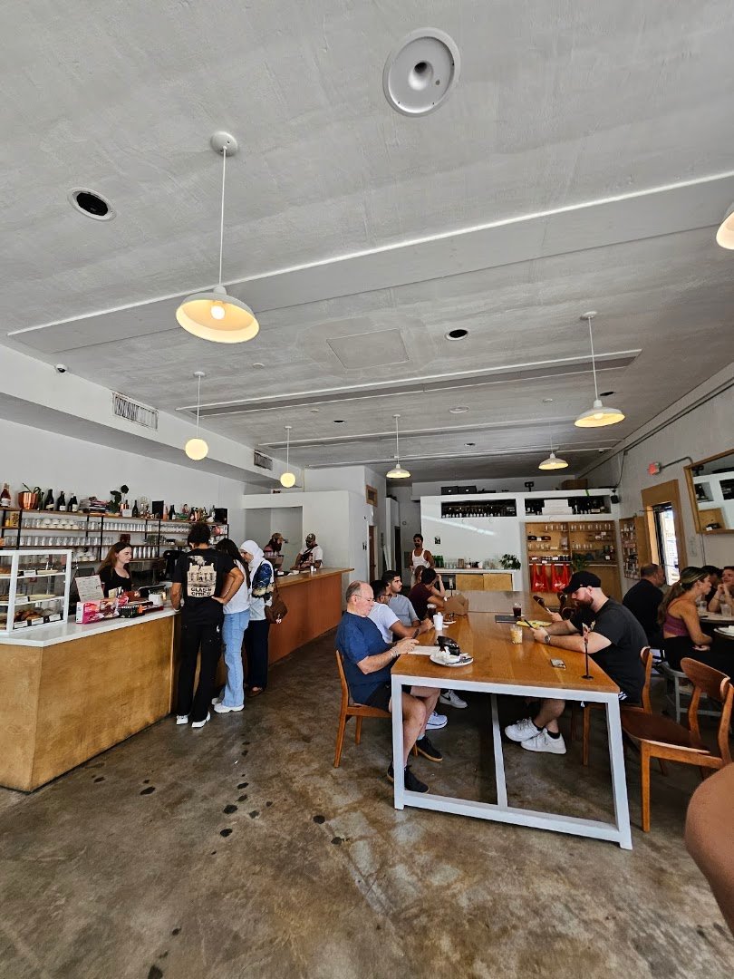 Interior of Bandit Coffee Co., specialty coffee shop in Tampa-St. Petersburg