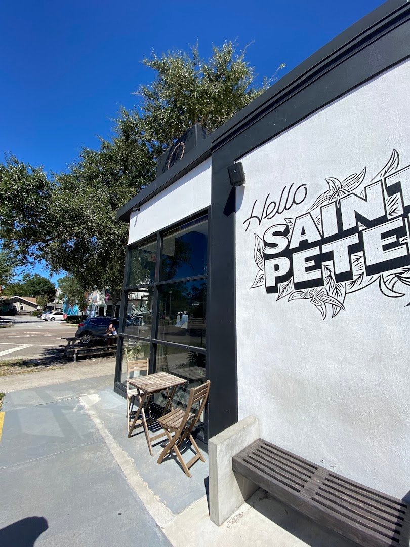 Storefront of Bandit Coffee Co., specialty coffee shop in Tampa-St. Petersburg
