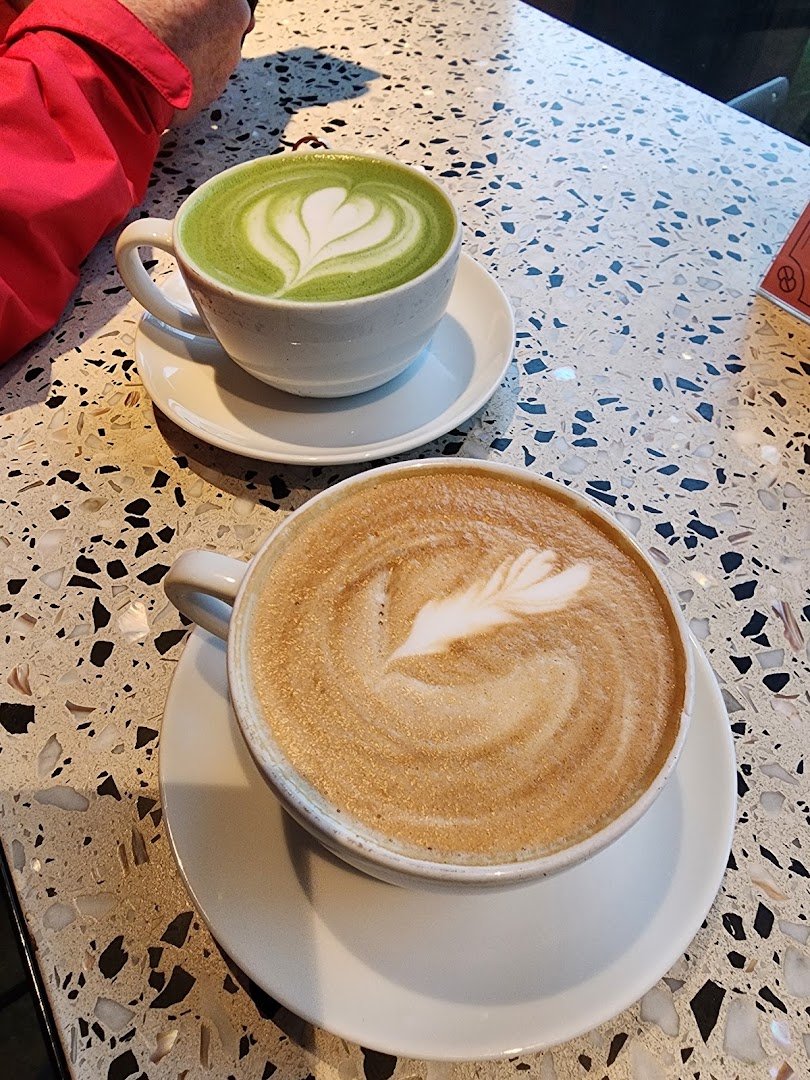 Coffee at Coffeebar Menlo Park, specialty coffee shop in San Jose