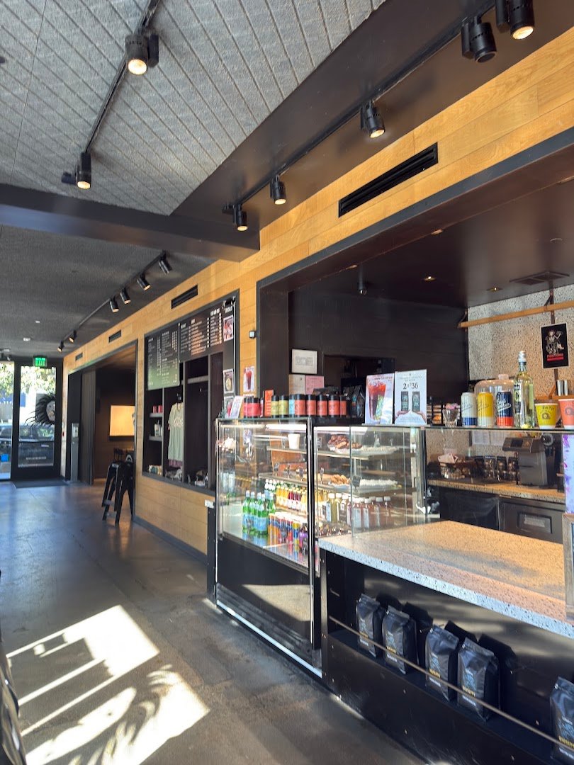 Interior of Coffeebar Menlo Park, specialty coffee shop in San Jose