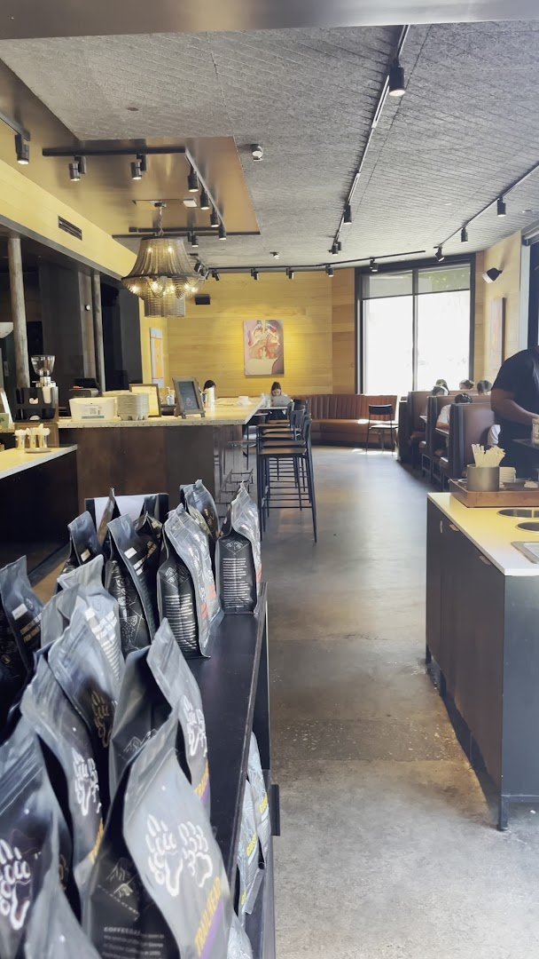 Interior of Coffeebar Menlo Park, specialty coffee shop in San Jose