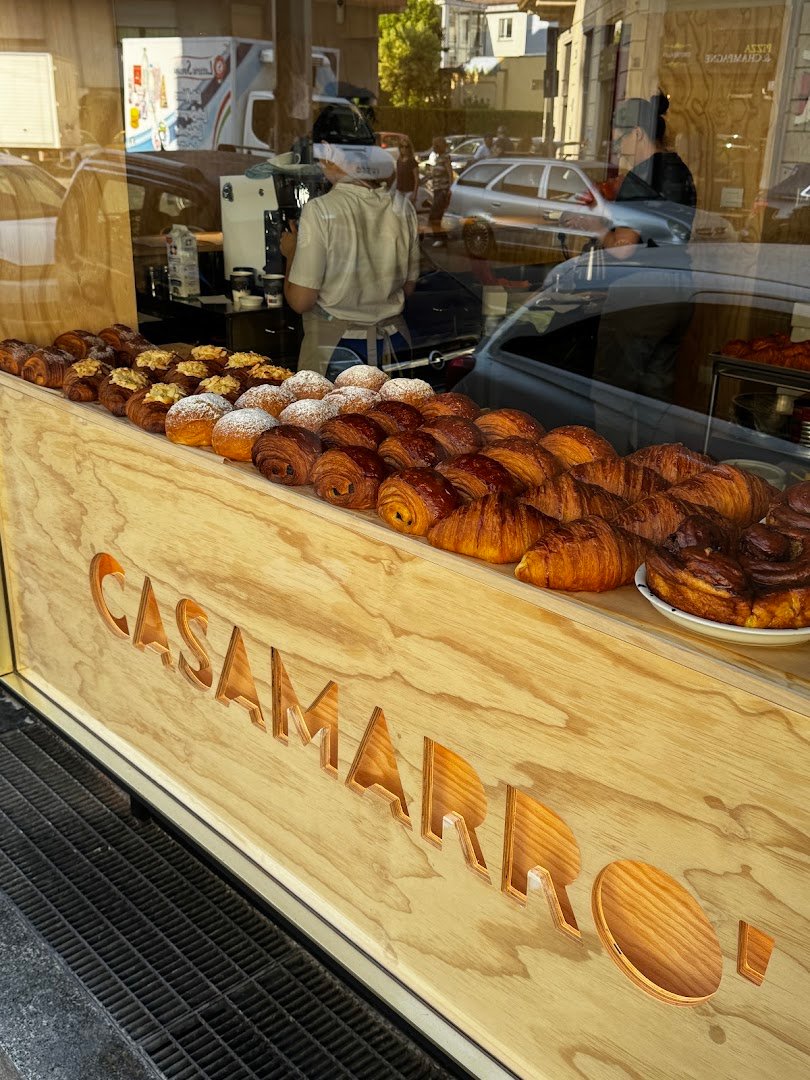 Storefront of CASAMARRO', specialty coffee shop in Milan