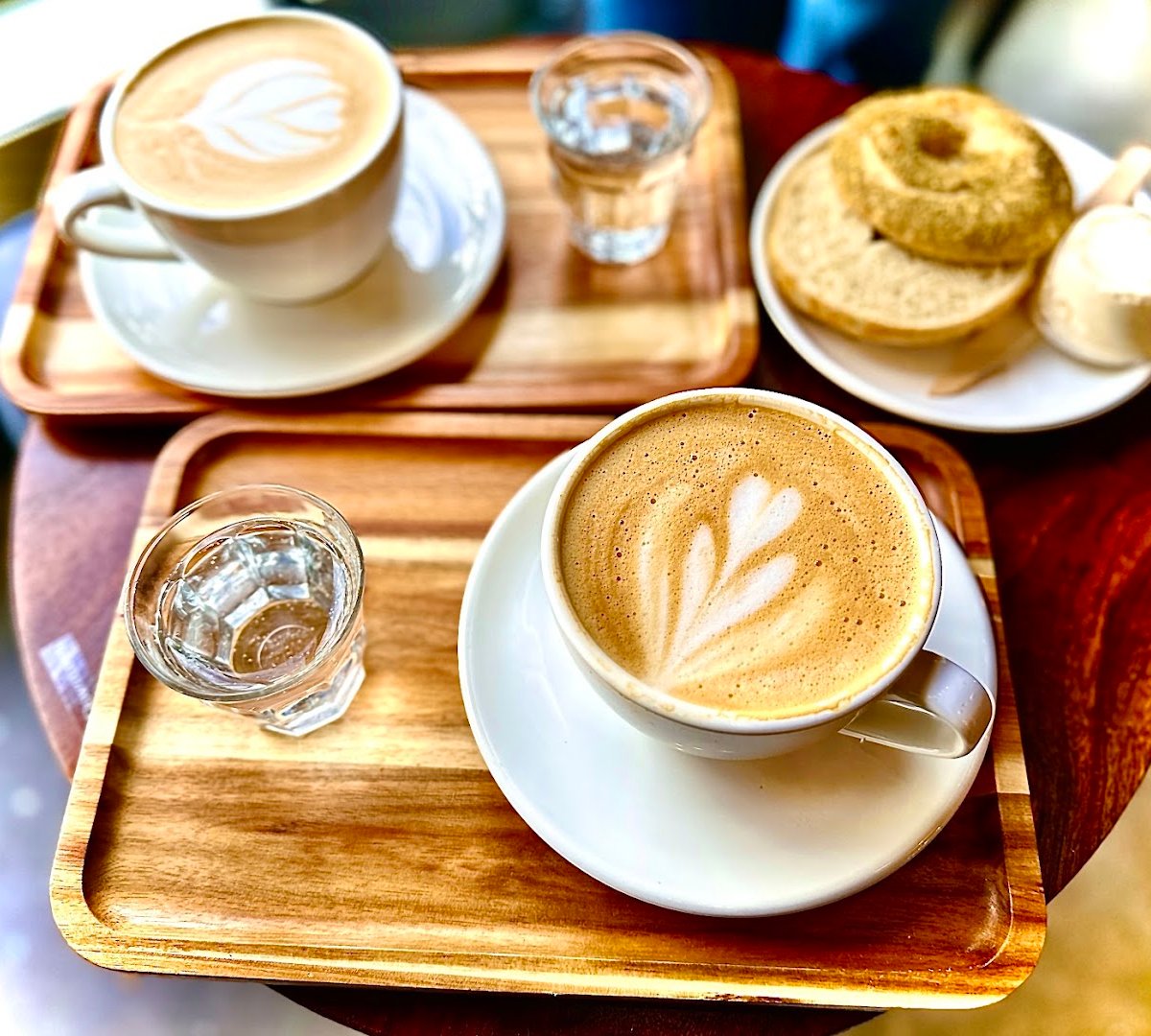 Coffee at Rising Star Coffee Roasters, specialty coffee shop in Cleveland