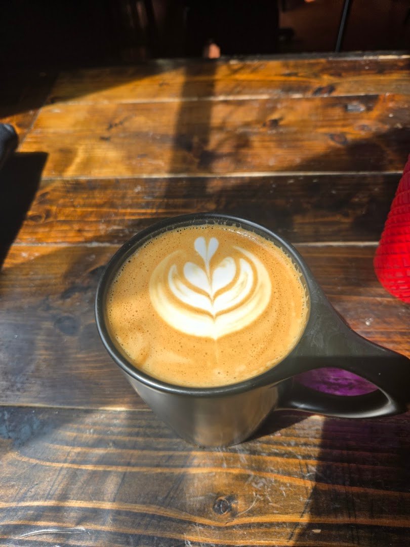 Coffee at Mojo Coffee House, specialty coffee shop in New Orleans