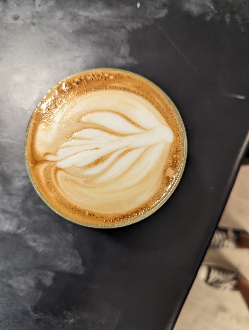 Coffee at Quills Coffee, specialty coffee shop in Louisville