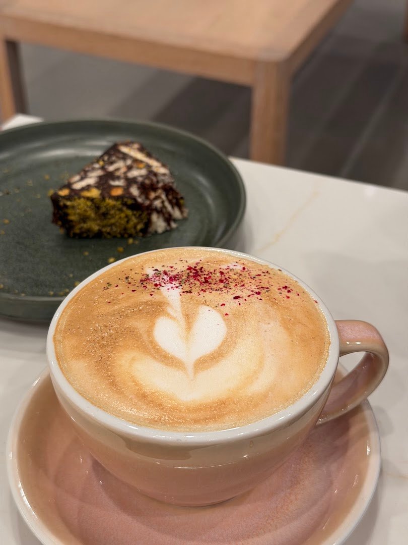 Coffee at La Souq, specialty coffee shop in Dallas