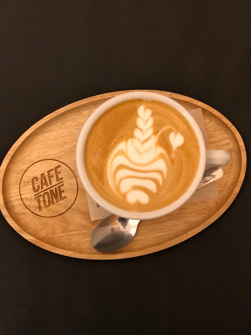Coffee at CAFE TONE BISTRO, specialty coffee shop in Prague