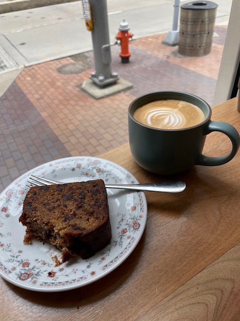 Coffee at Lion Heart Coffee, specialty coffee shop in Cleveland