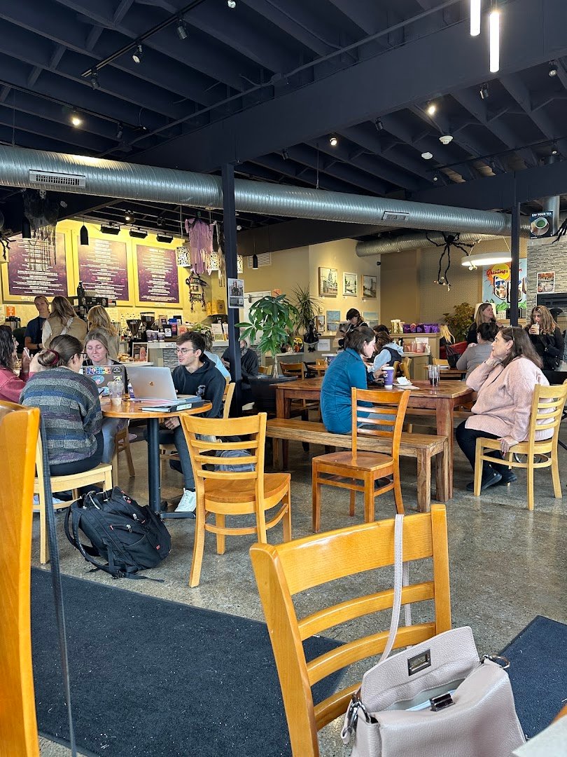 Interior of SPoT Coffee Amherst, specialty coffee shop in Buffalo