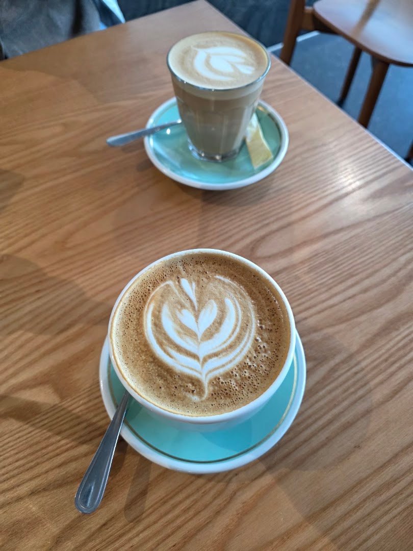 Coffee at Beach Babylon, specialty coffee shop in Wellington
