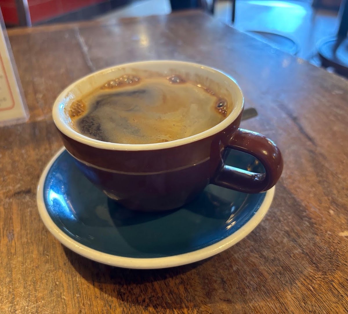 Coffee at Beach Babylon, specialty coffee shop in Wellington