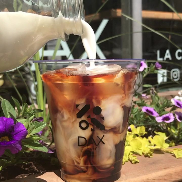 Coffee at Café DAX, specialty coffee shop in Montreal