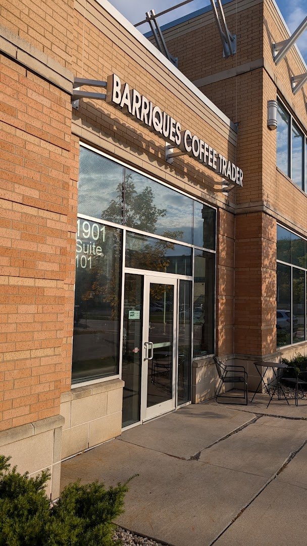 Storefront of Barriques - Middleton, specialty coffee shop in Madison