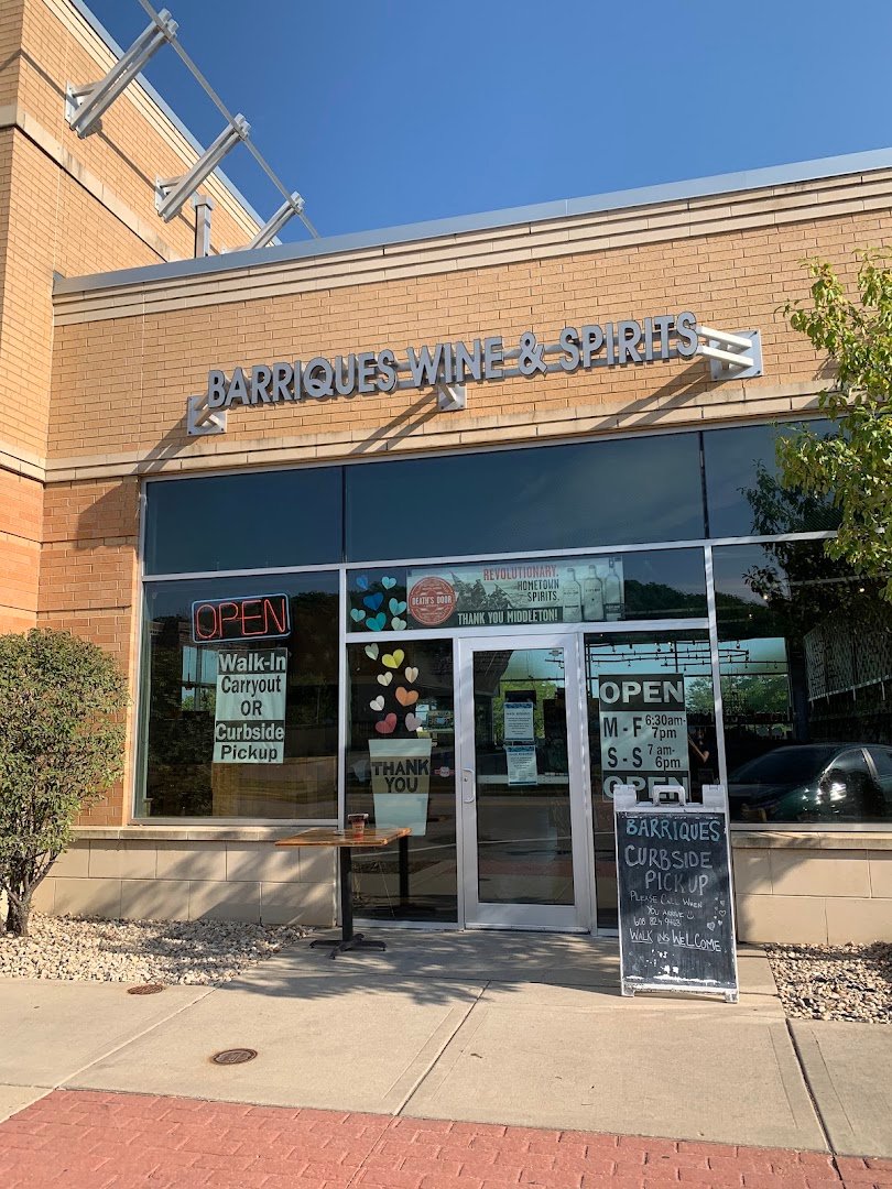 Storefront of Barriques - Middleton, specialty coffee shop in Madison
