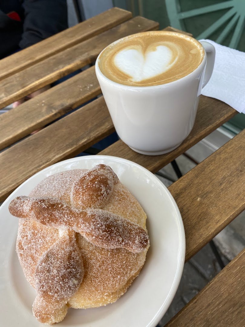 Coffee at Cafelito, specialty coffee shop in Mexico City