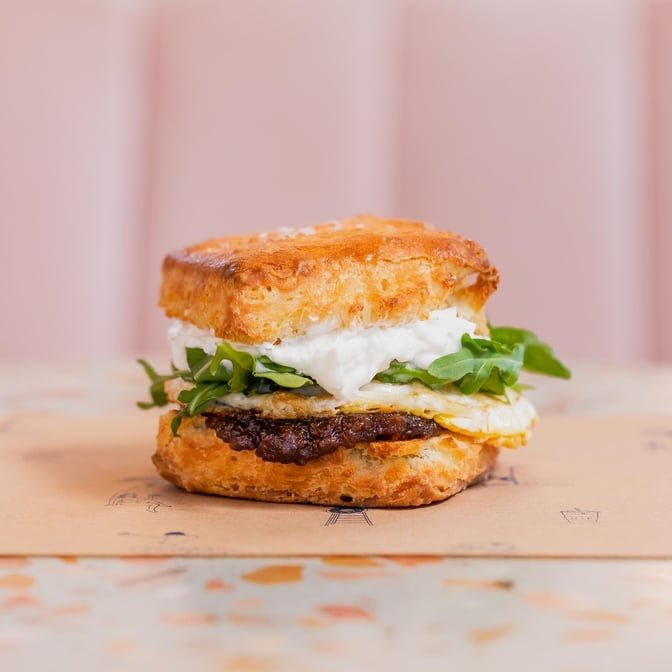 Food at Hook & Press Donuts, specialty coffee shop in Santa Barbara