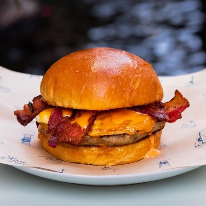 Food at Hook & Press Donuts, specialty coffee shop in Santa Barbara
