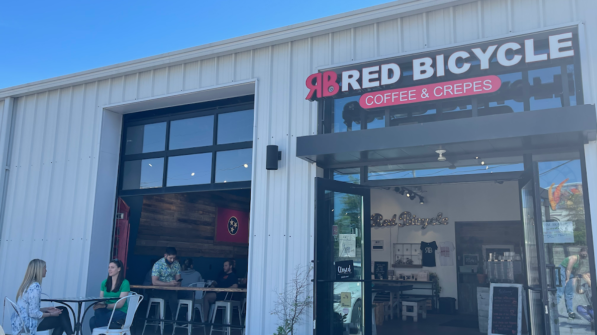 Red Bicycle Coffee & Crepes specialty coffee shop in Nashville - photo 2