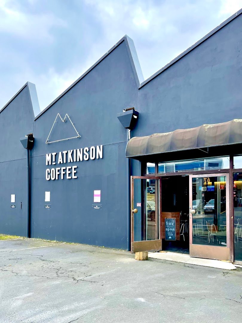 Storefront of Mt Atkinson Coffee, specialty coffee shop in Auckland