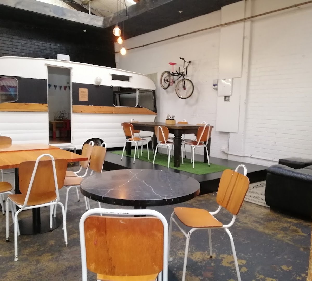 Interior of Mt Atkinson Coffee, specialty coffee shop in Auckland