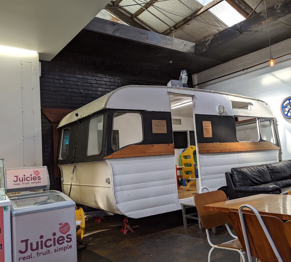 Interior of Mt Atkinson Coffee, specialty coffee shop in Auckland