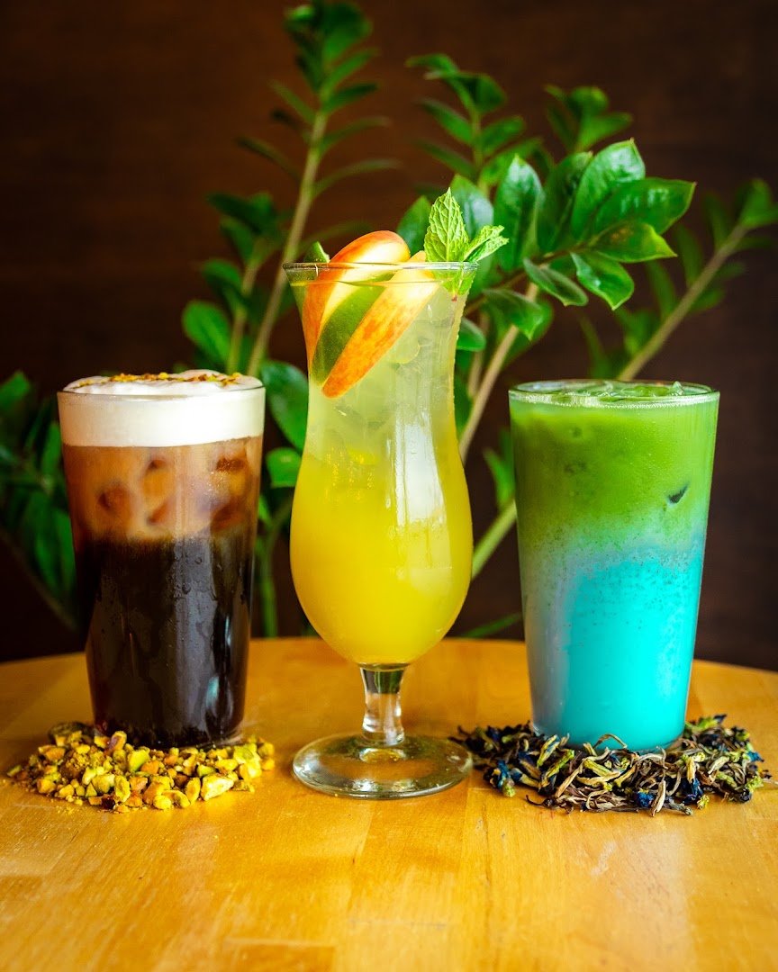 Coffee at Hitherto Coffee and Gaming Parlour, specialty coffee shop in Indianapolis