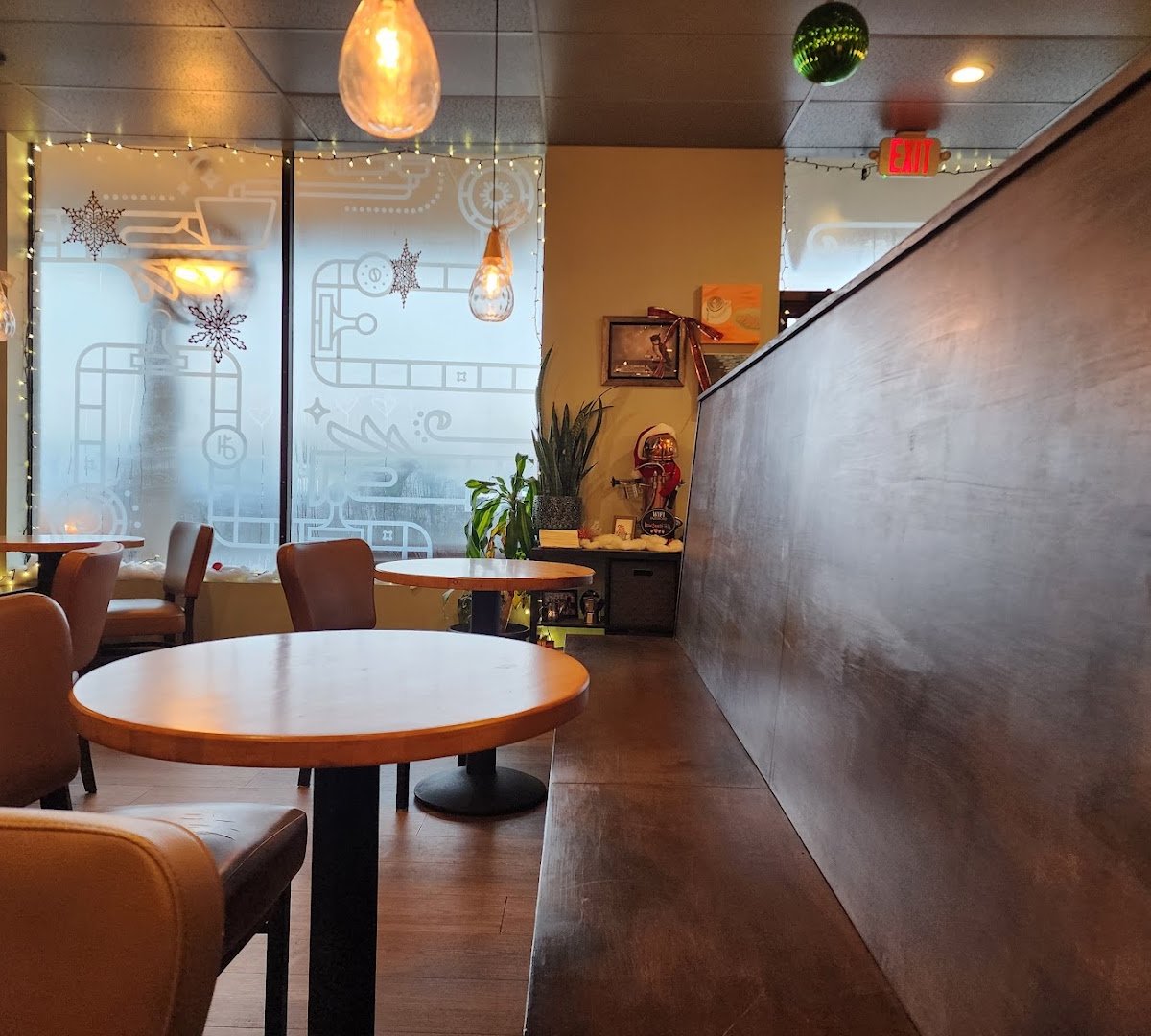 Interior of Hitherto Coffee and Gaming Parlour, specialty coffee shop in Indianapolis