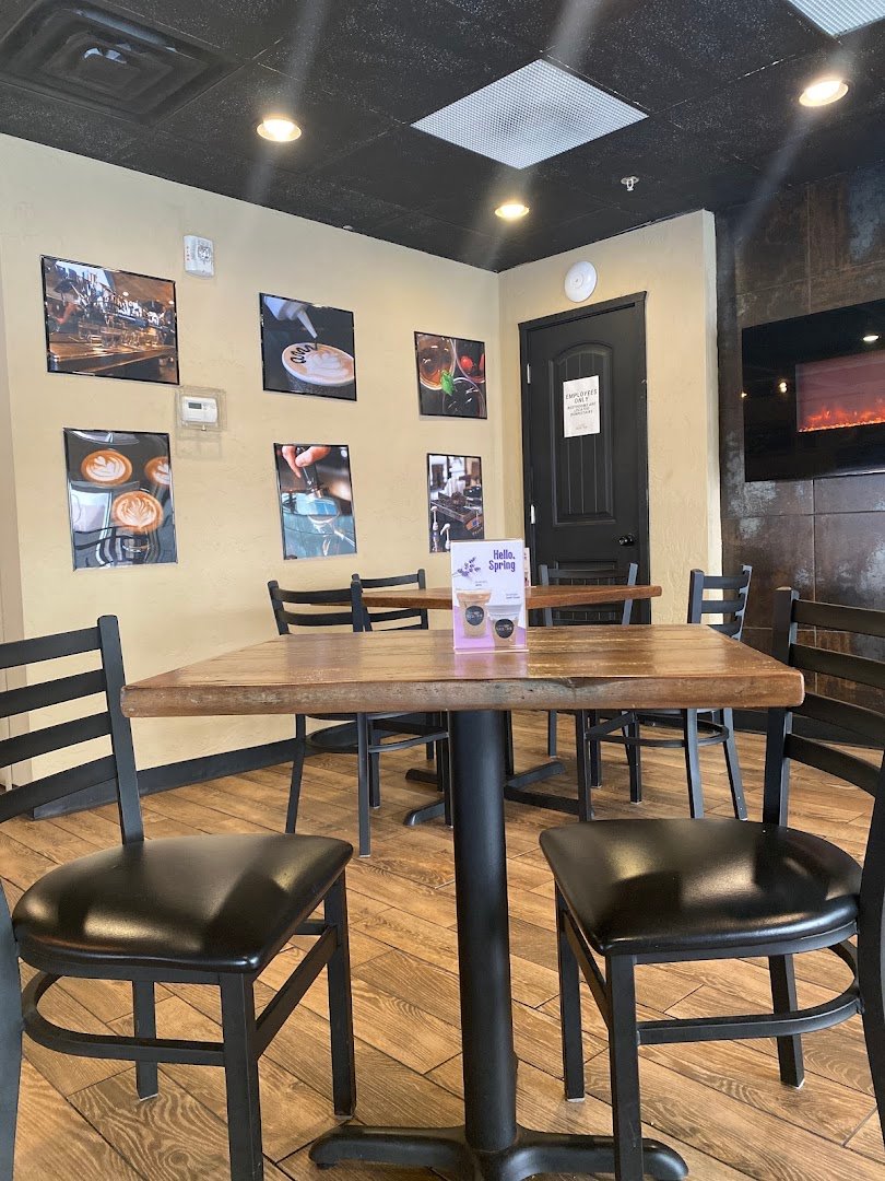 Interior of Rock 'n' Joe Coffee (Penn Ave), specialty coffee shop in Pittsburgh