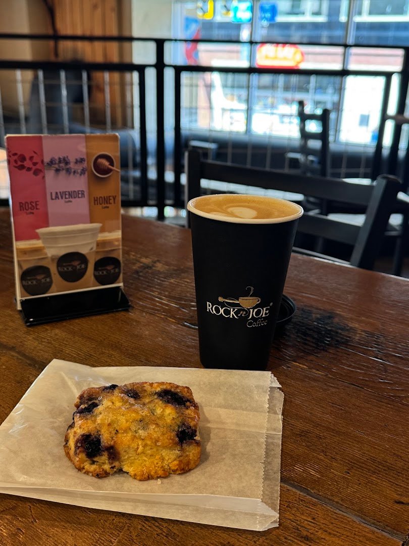 Coffee at Rock 'n' Joe Coffee (Penn Ave), specialty coffee shop in Pittsburgh