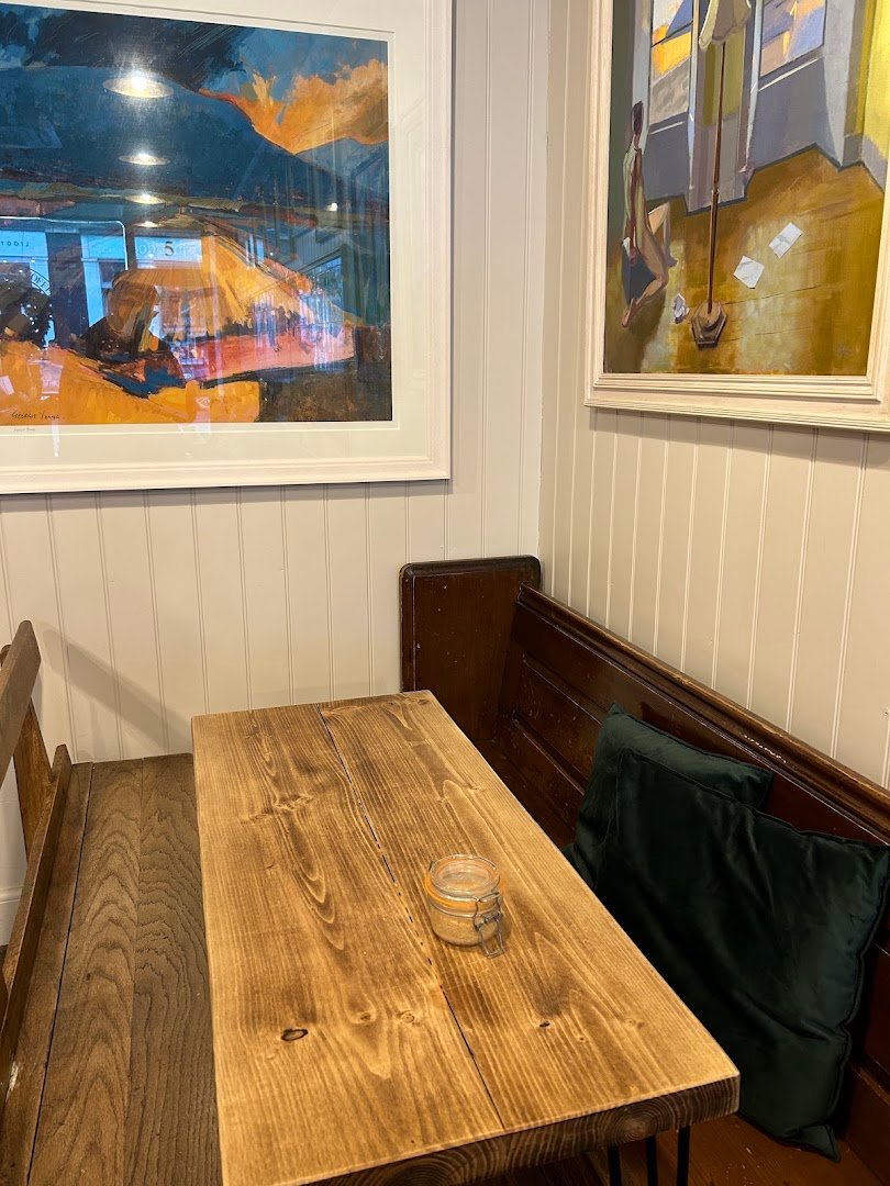 Interior of The Howdah Tea and Coffee Company, specialty coffee shop in Edinburgh