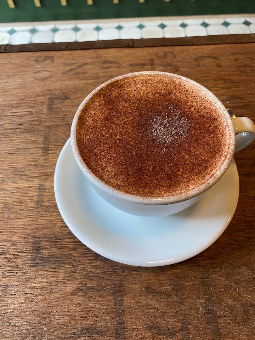 Coffee at The Howdah Tea and Coffee Company, specialty coffee shop in Edinburgh