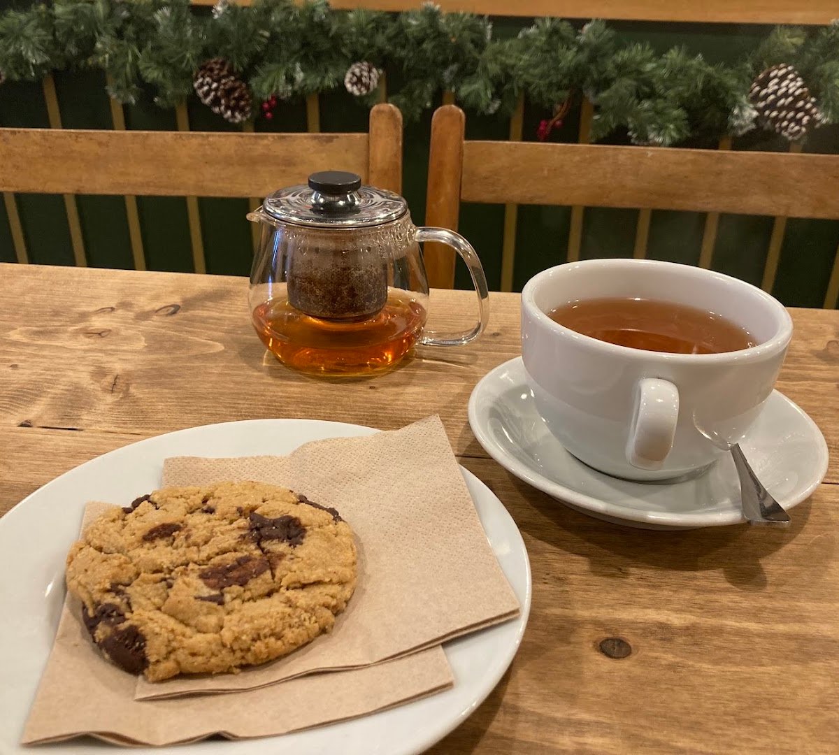 Coffee at The Howdah Tea and Coffee Company, specialty coffee shop in Edinburgh