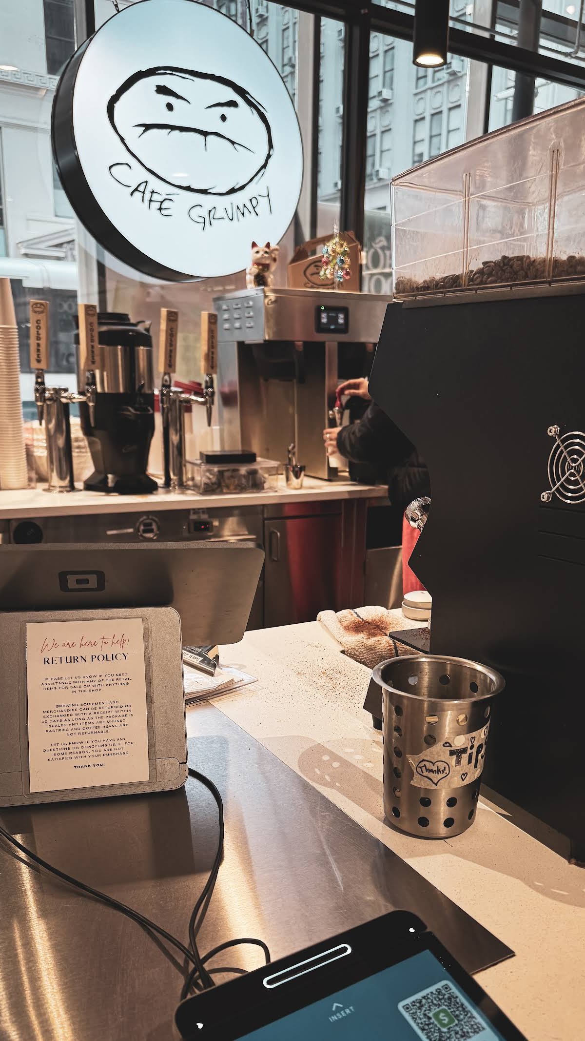 Cafe Grumpy specialty coffee shop in New York - photo 6