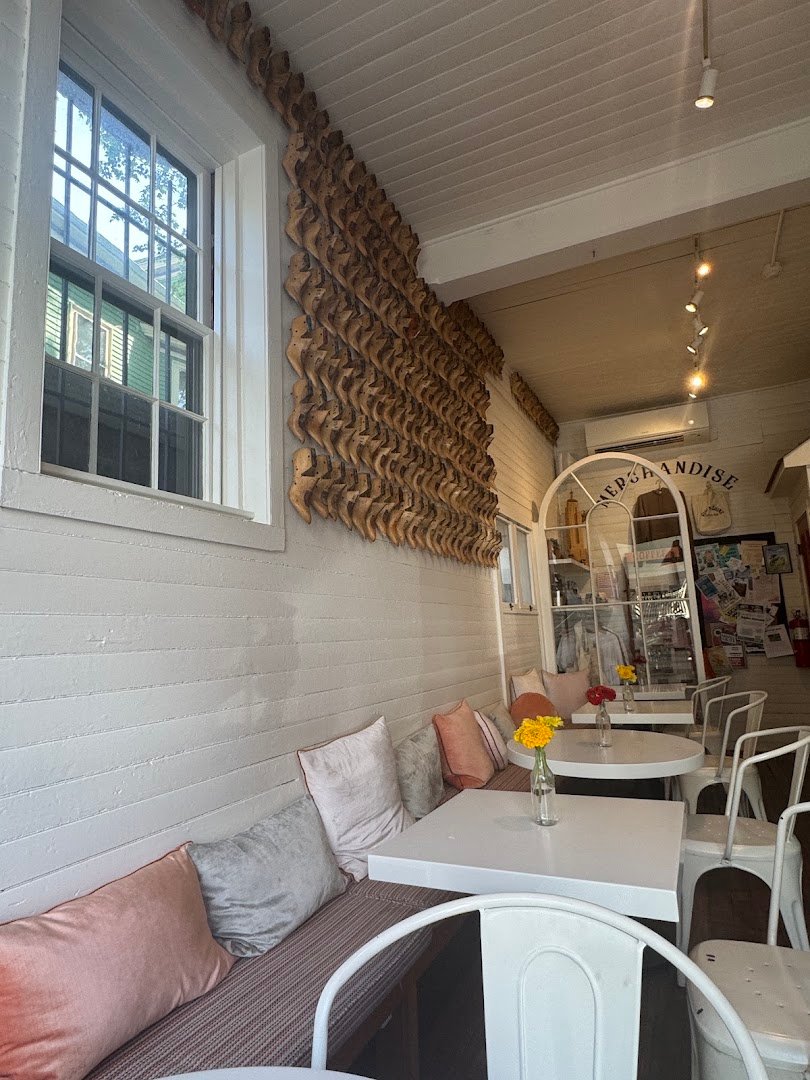 Interior of Rise 'n Shine Coffee Bar, specialty coffee shop in Providence