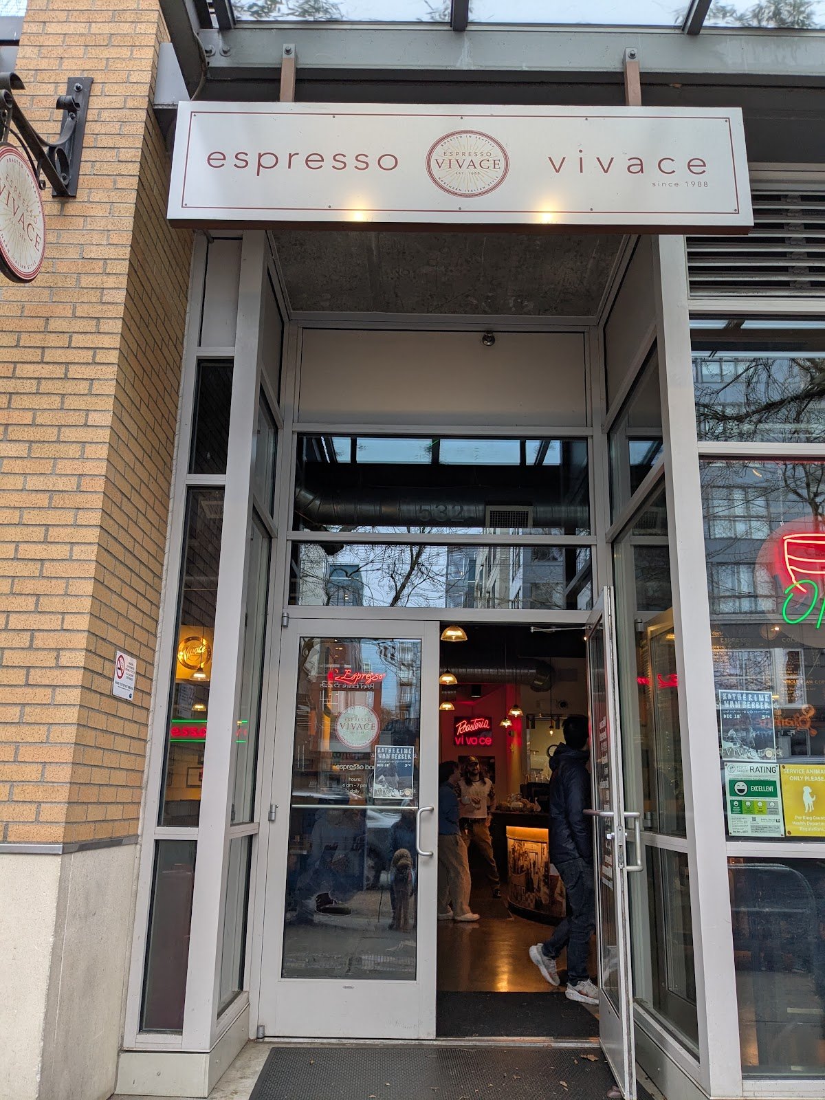 Espresso Vivace Capitol Hill specialty coffee shop in Seattle - photo 4