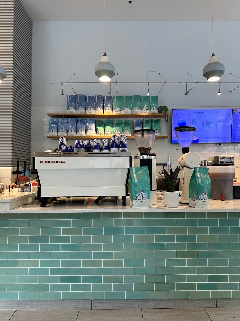 Interior of Bluestone Lane Arch Street Coffee Shop, specialty coffee shop in Philadelphia