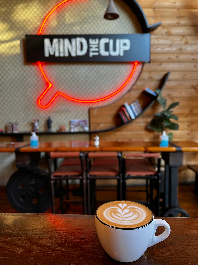 Coffee at Mind The Cup, specialty coffee shop in Athens