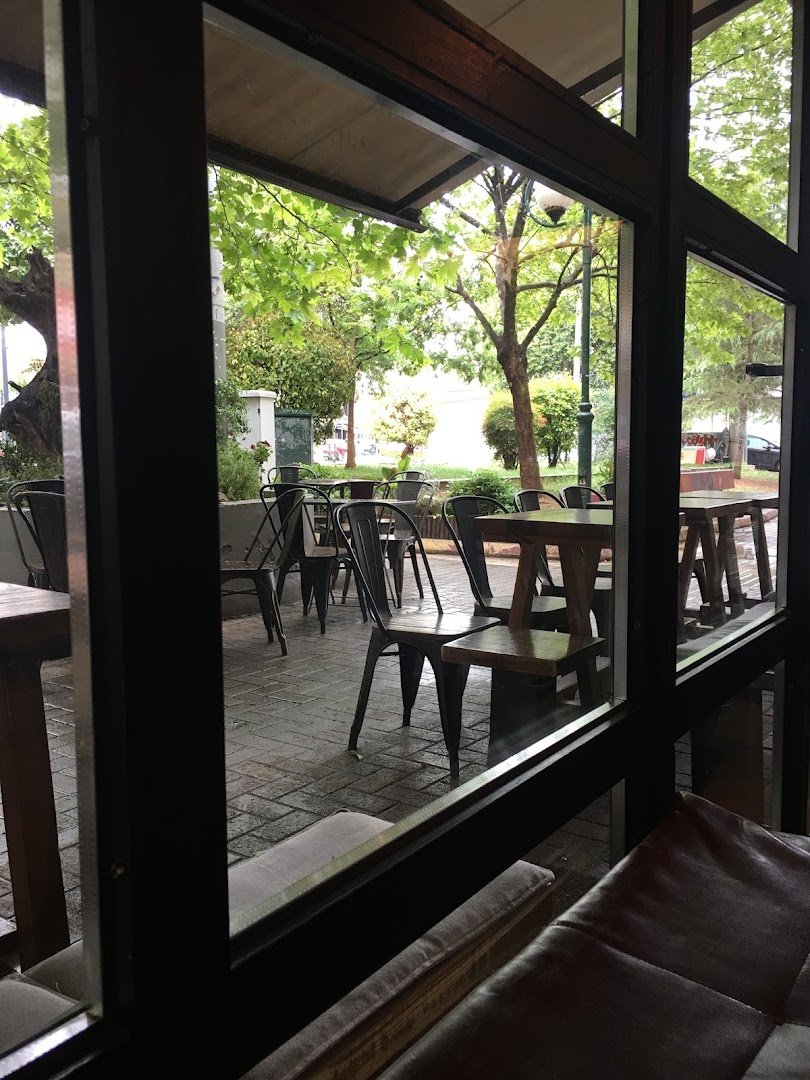 Interior of Mind The Cup, specialty coffee shop in Athens