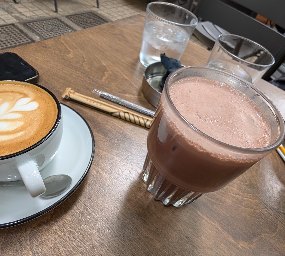 Coffee at Mind The Cup, specialty coffee shop in Athens