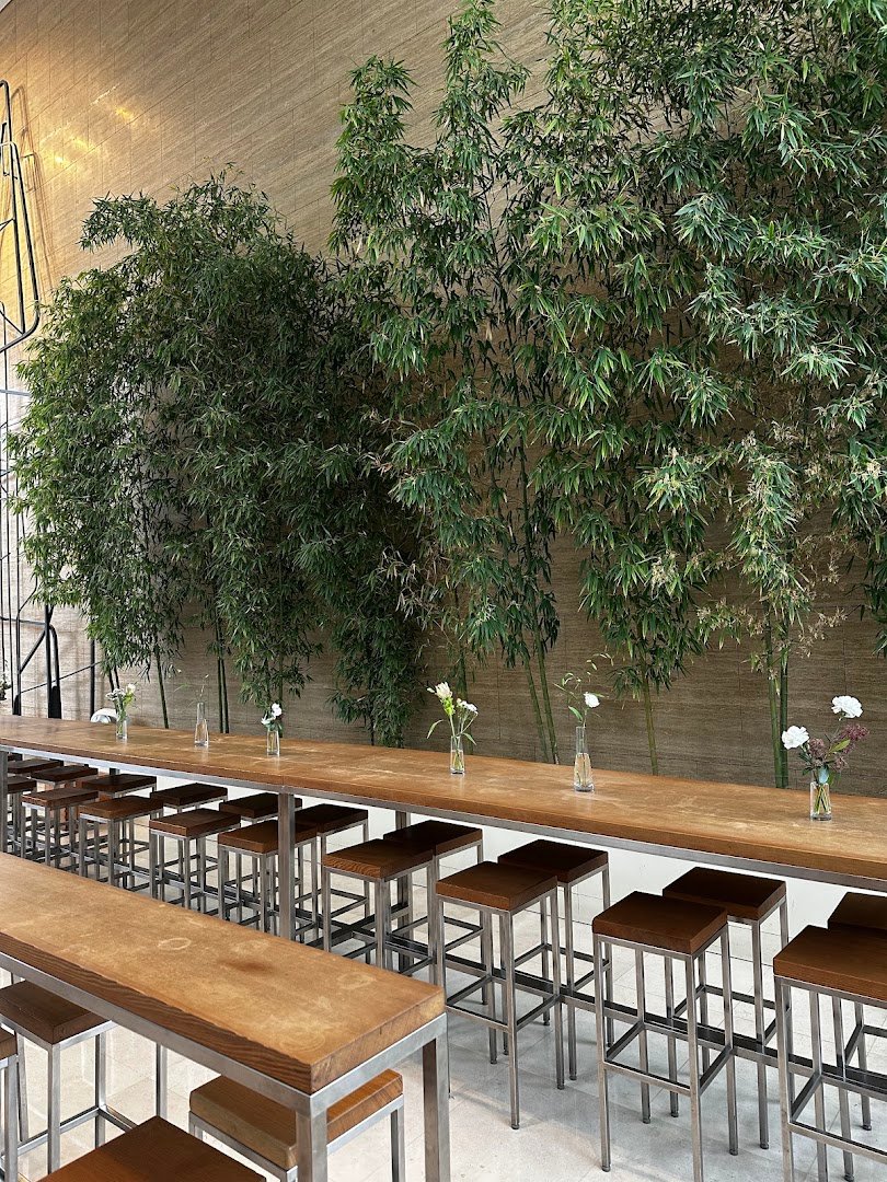 Interior of FourB, specialty coffee shop in Seoul